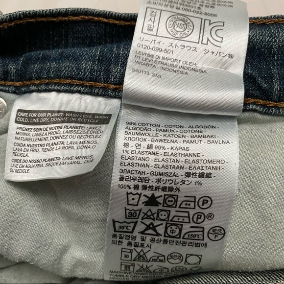 Levi’s 36x32 514 - slim straight - unique wash - Picture 7 of 12